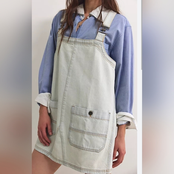 We The Free Overall Smock Mini Top - Picture 1 of 6